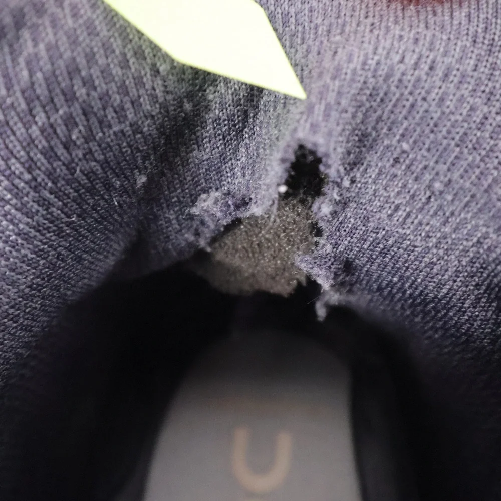 On Running noticeable wear